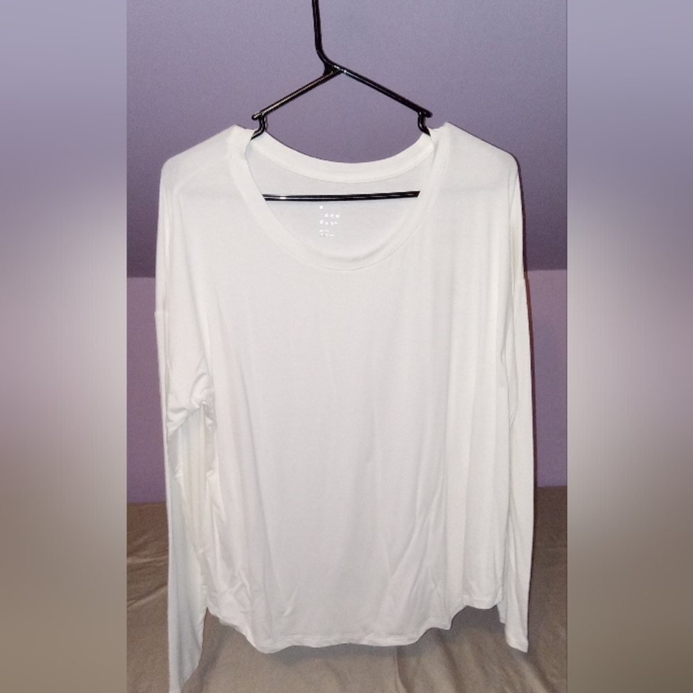 A New Day White Long Sleeve | multiple sizes